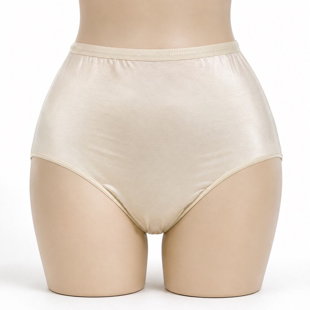 Cacique 26/28 panty Underwear nude brief full coverage